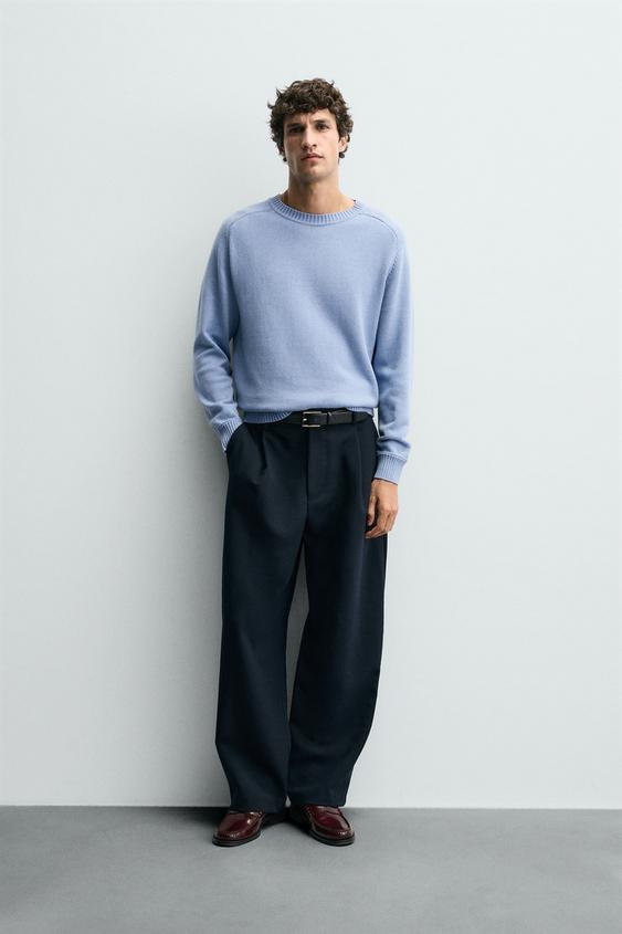 LIGHTWEIGHT COTTON BLEND JUMPER