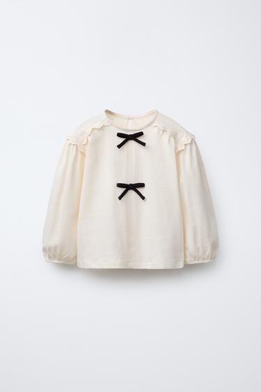 CAMISETA LACITOS - Crudo de Zara