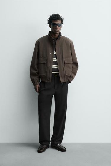 TECHNICAL JACKET WITH DETACHABLE WAISTCOAT - Brown by Zara