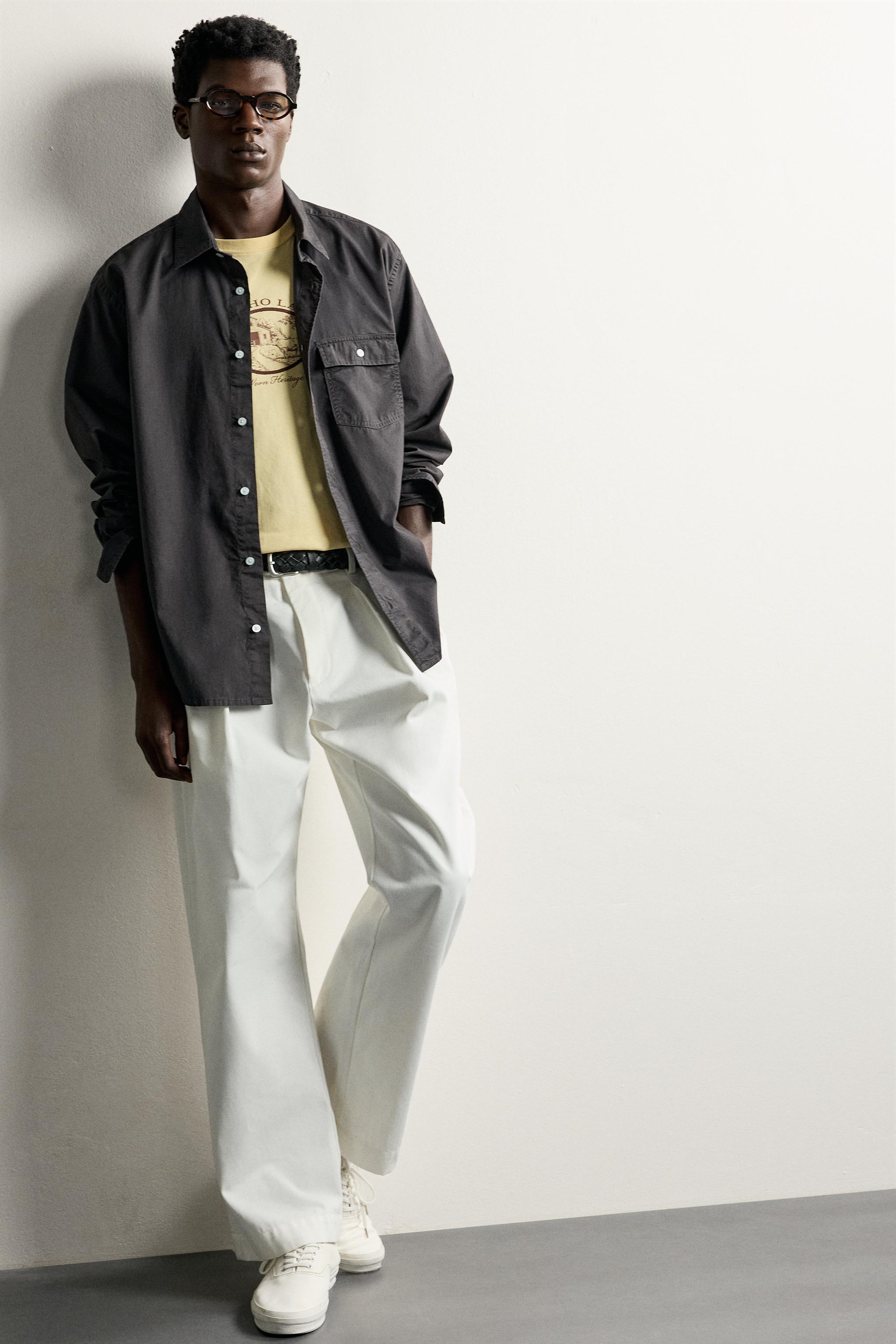 RELAXED FIT POCKET SHIRT