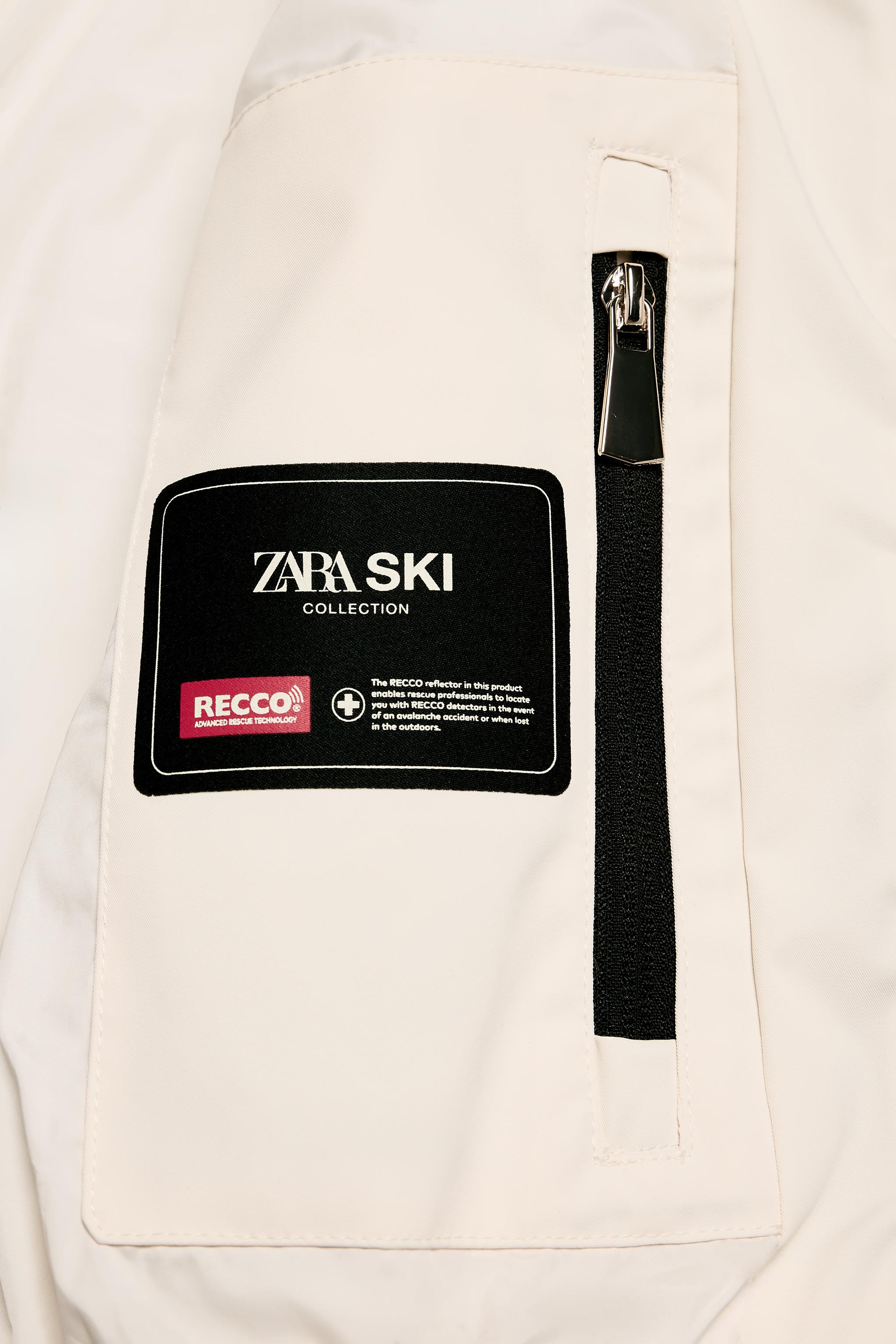 SHORT FLEECE HEIQ XREFLEX™ RECCO® TECHNOLOGY SKI COLLECTION COAT