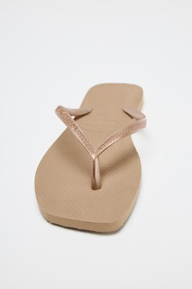 HAVAIANAS ® x ZARA SANDALS - camel by Zara - Image 3