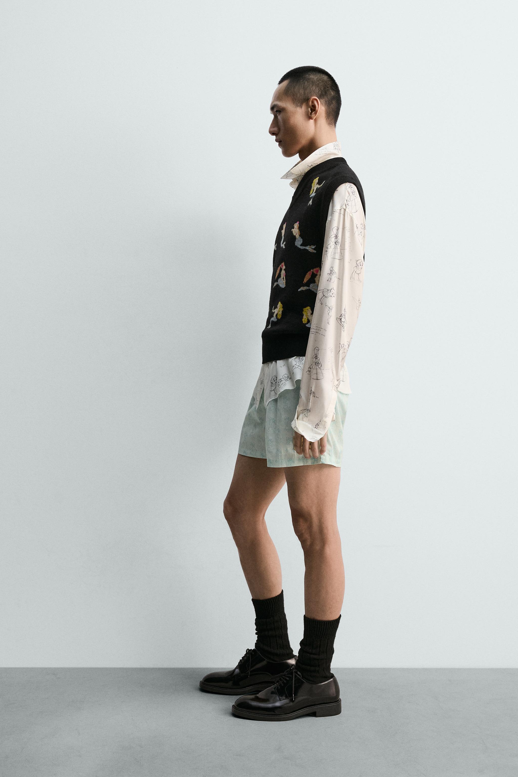 KNIT VEST THE MERMAIDS PETER PAN HARRY LAMBERT FOR ZARA X DISNEY