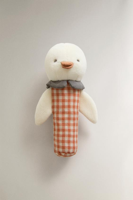 PELUCHE HOCHET CANETON - Jaune de Zara - Image 0