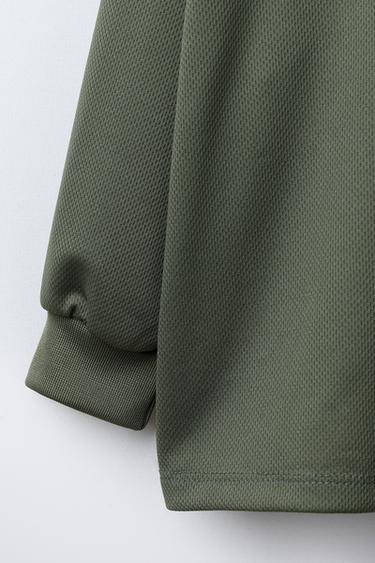 NUMBER TECHNICAL T-SHIRT - Dark khaki by Zara - Image 3