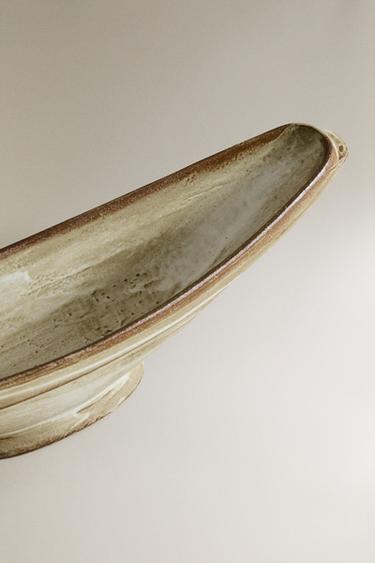 DECORATIVE CERAMIC BOWL - Sand by Zara - Image 2