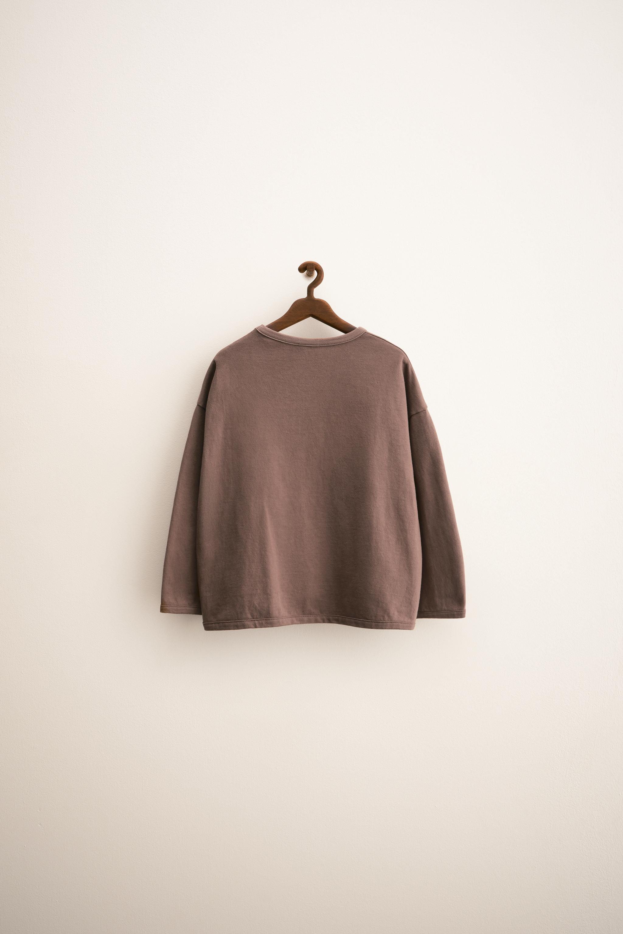 ZARA TIMELESS - T-SHIRT UNI LISERÉS