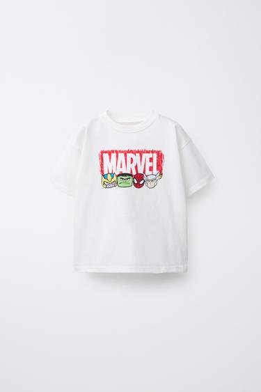 T-SHIRT THE AVENGERS © MARVEL - Weiß von Zara