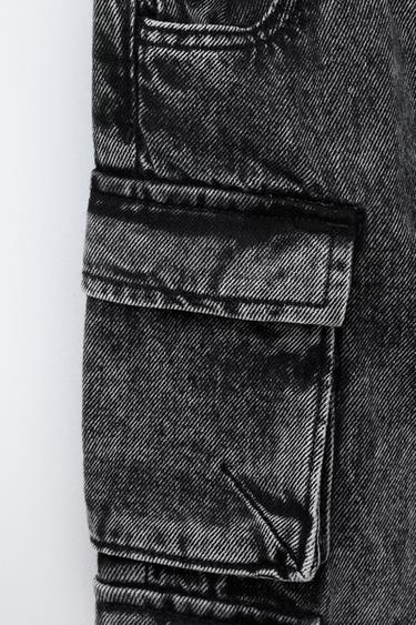 JEAN MULTICARGO - Gris de Zara - Image 3