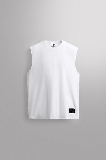 TECHNICAL TANK TOP - White by Zara