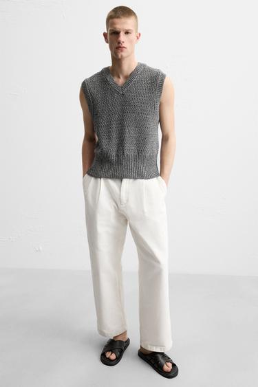 LEATHER STRAPPY SANDALS - Black by Zara - Image 0