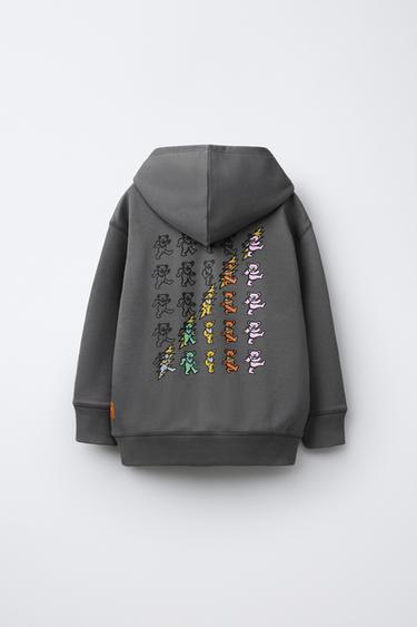 GRATEFUL DEAD AND RHINO ENTERTAINMENT © PRINT SWEATSHIRT - Grey / Blue by Zara - Image 1
