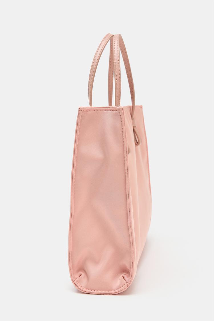 Bolso de mano de satén 5