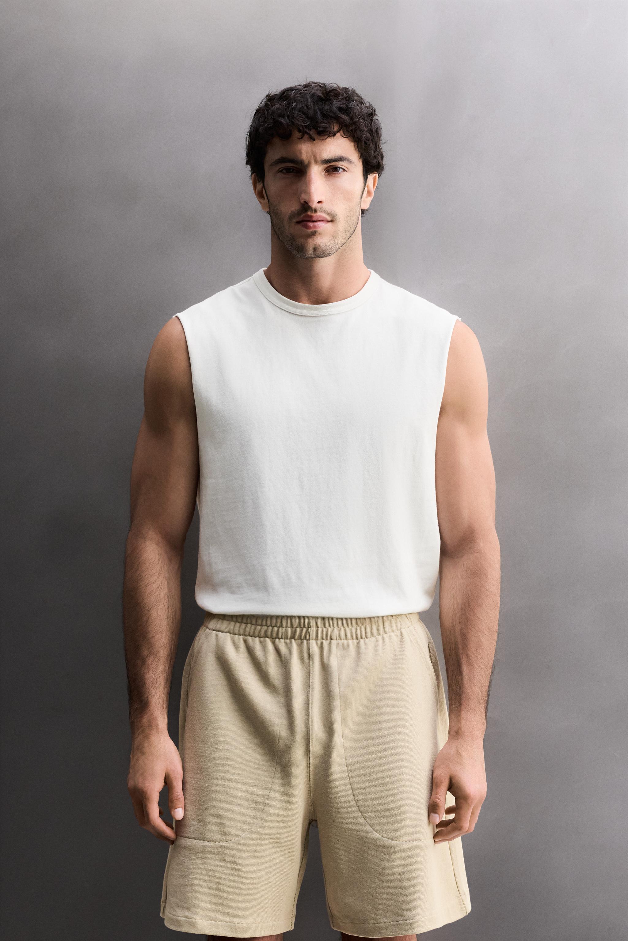 HEAVYWEIGHT TANK TOP — White (alternate view)