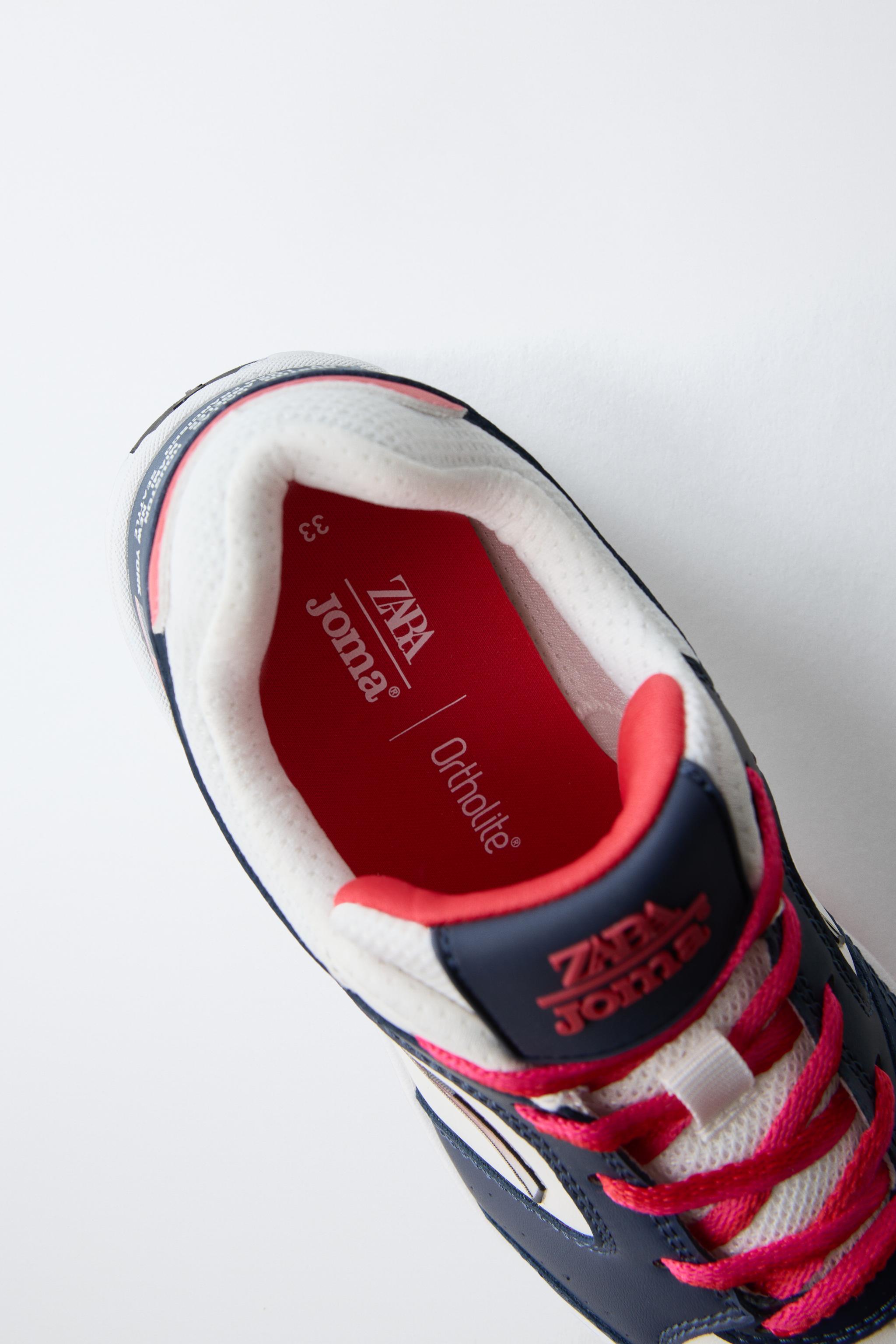 Детские кроссовки Zara JOMA® MUNDIAL CANADA SNEAKERS — фото 8