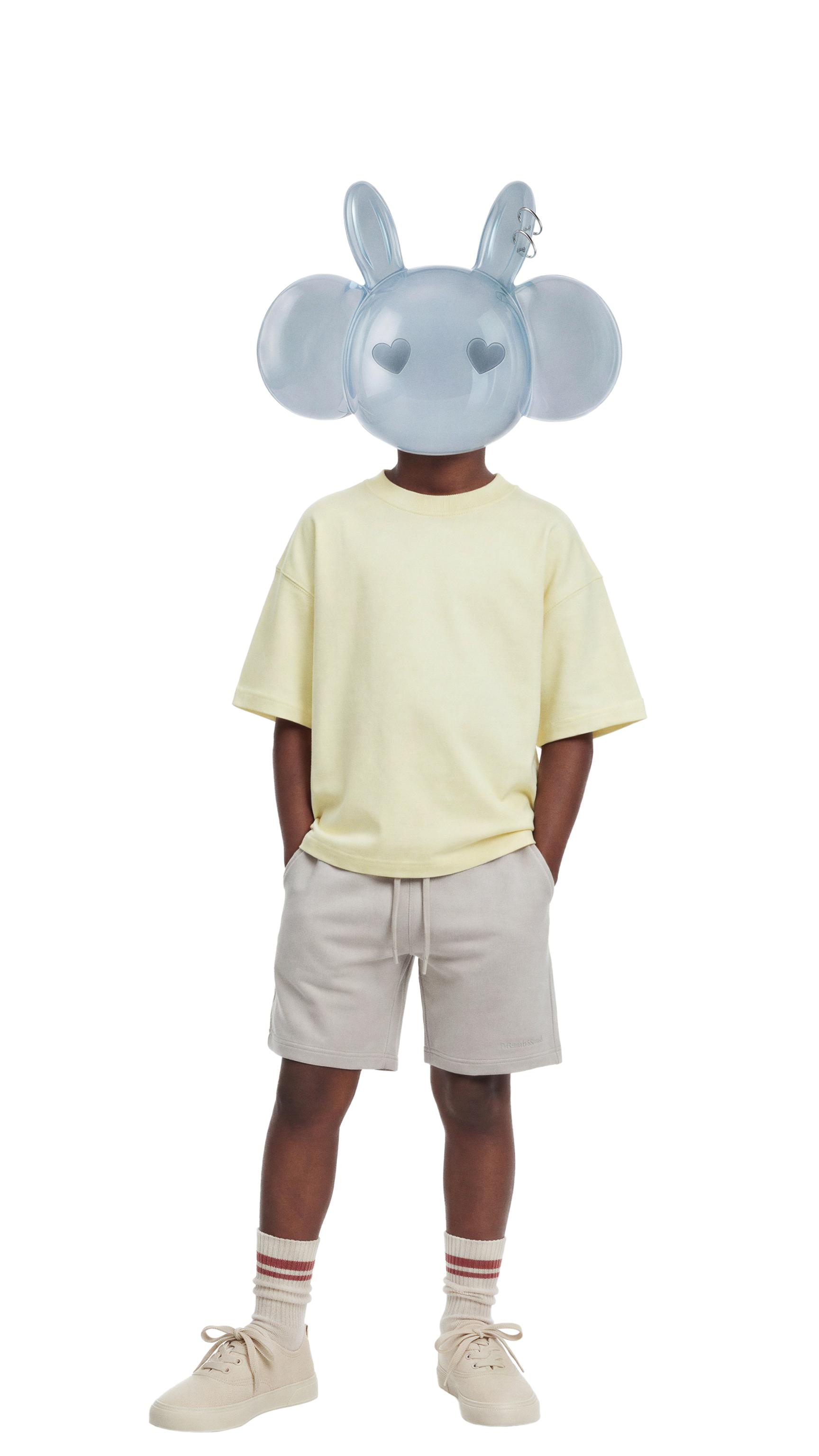 PLAIN T-SHIRT — Light yellow