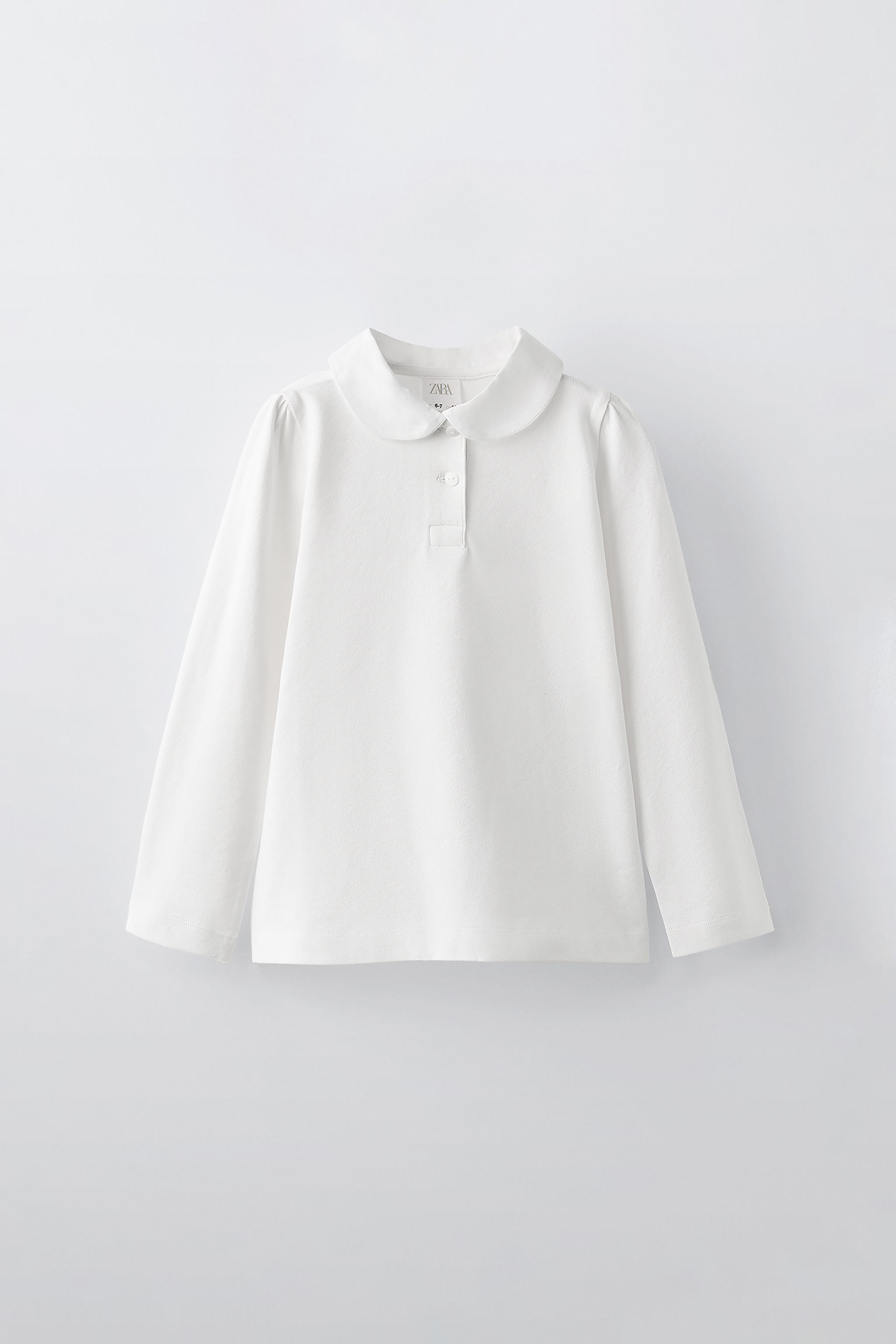 Camisetas Blancas para Nina Nueva Coleccion Online ZARA