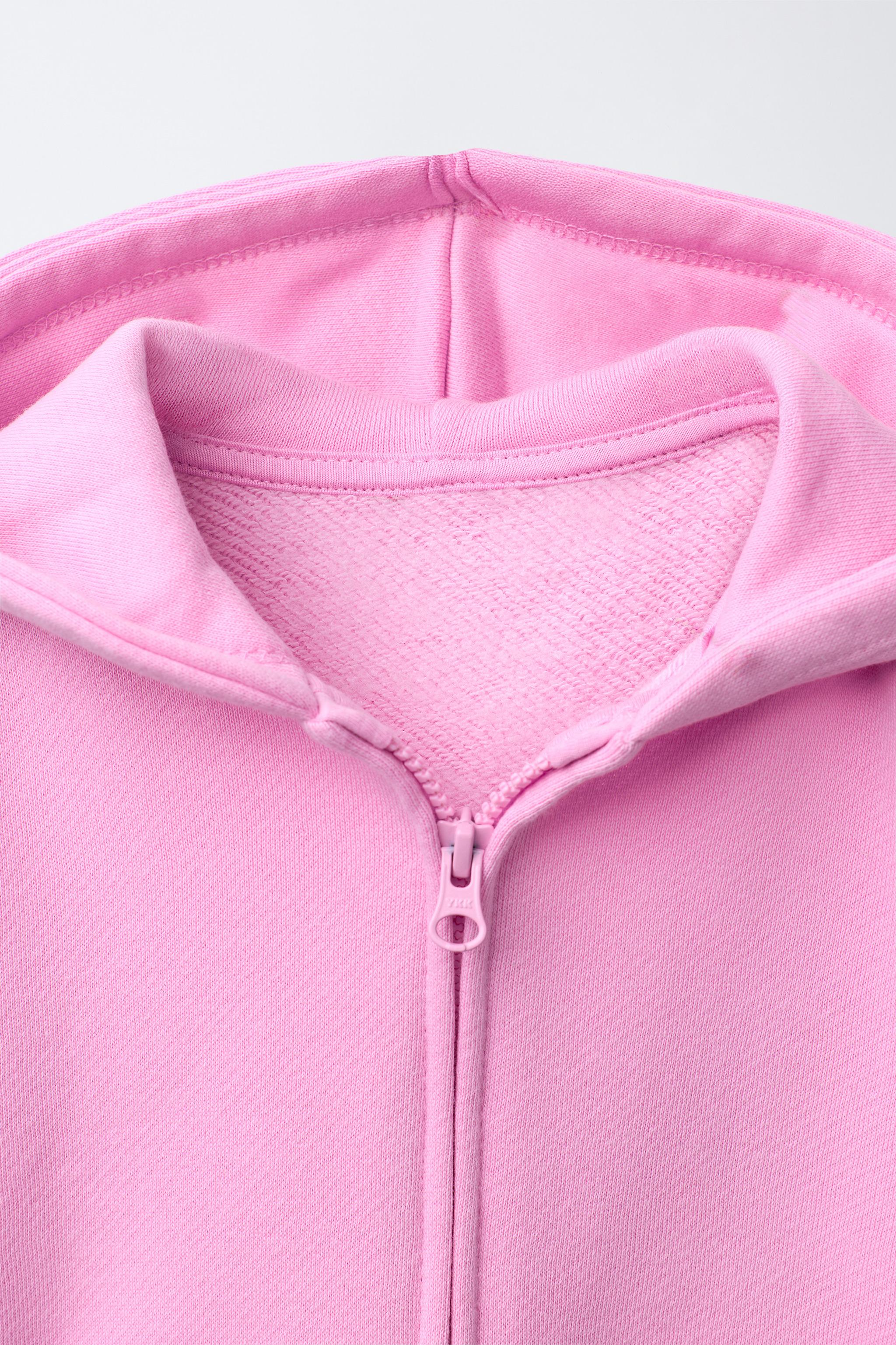 ZIP-UP HOODED SWEATSHIRT