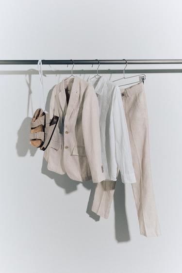 Zara LOOK - Chalk pink