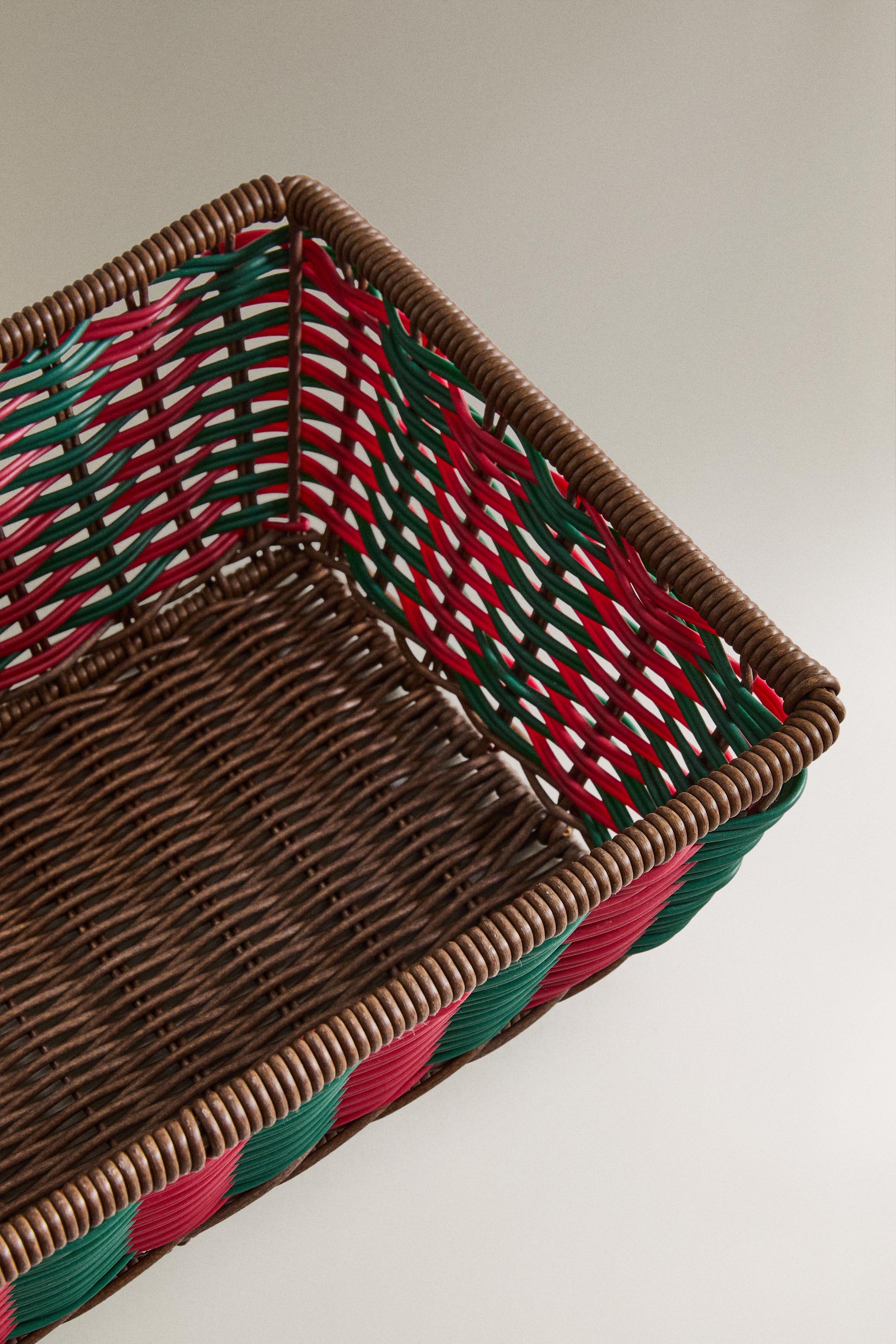 COLOURED BASKET