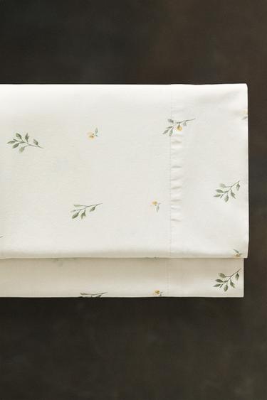 OBERLAKEN MIT BLÄTTERPRINT - Meeresgrün von Zara - Bild 0