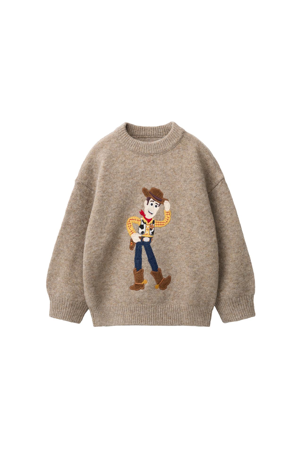 TOY STORY © DISNEY PIXAR EMBROIDERED KNIT JUMPER