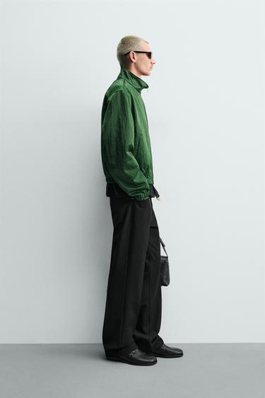 BLOUSON COURT TECHNIQUE - Vert de Zara - Image 3