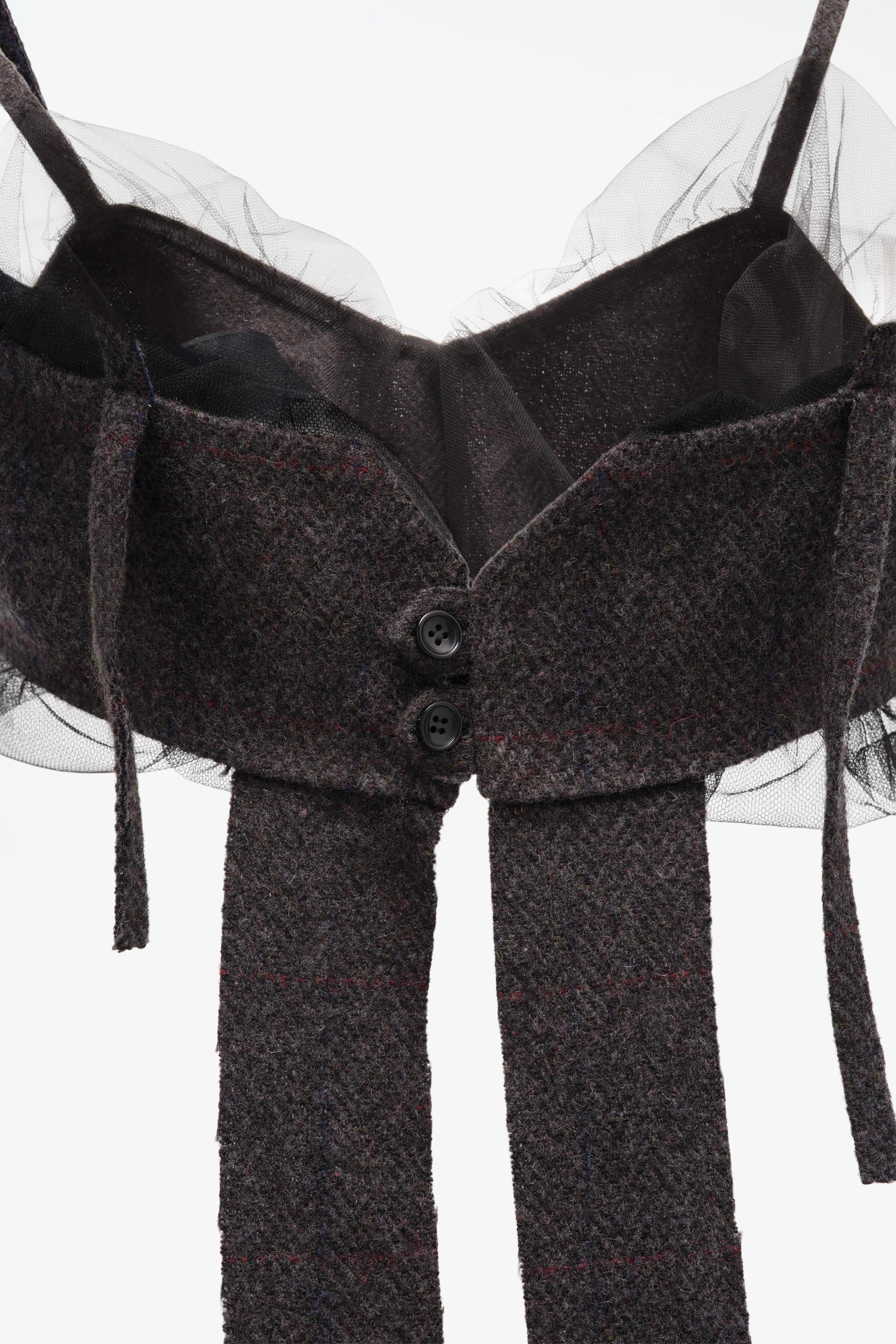 LIMITED EDITION 100% WOOL HERRINGBONE TOP