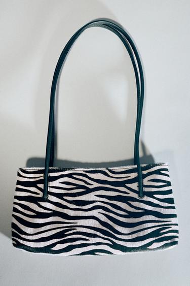 SORBALDAKO POLTSA, LARRUA, ANIMALIA-ESTANPATUAREKIN - Zebra-kolorea, Zara-rena