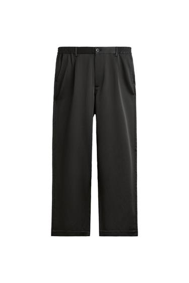 PANTALÓN SATINADO PLIEGUES