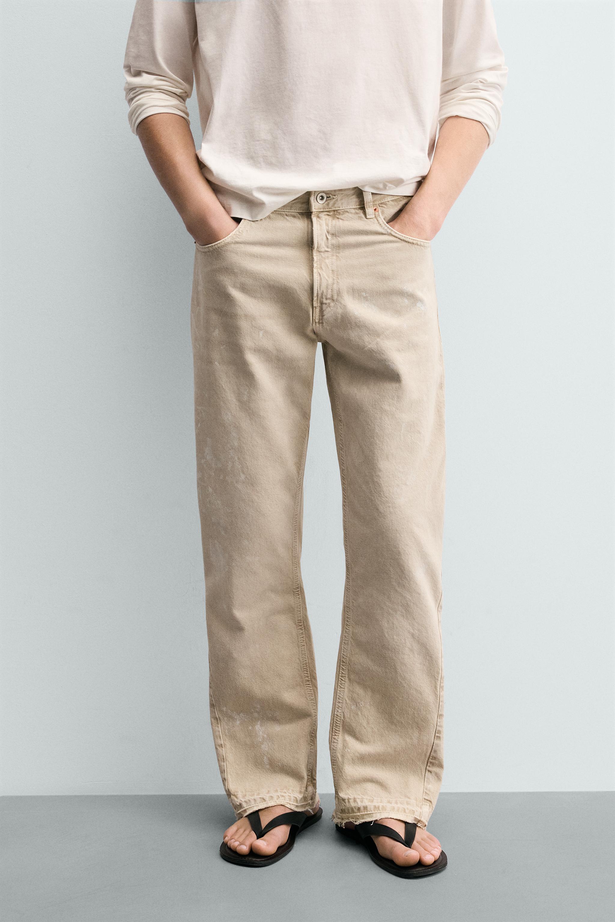JEAN FLARE FIT EFFET ÉCLABOUSSURES