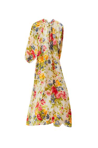PRINTED SHIRT DRESS