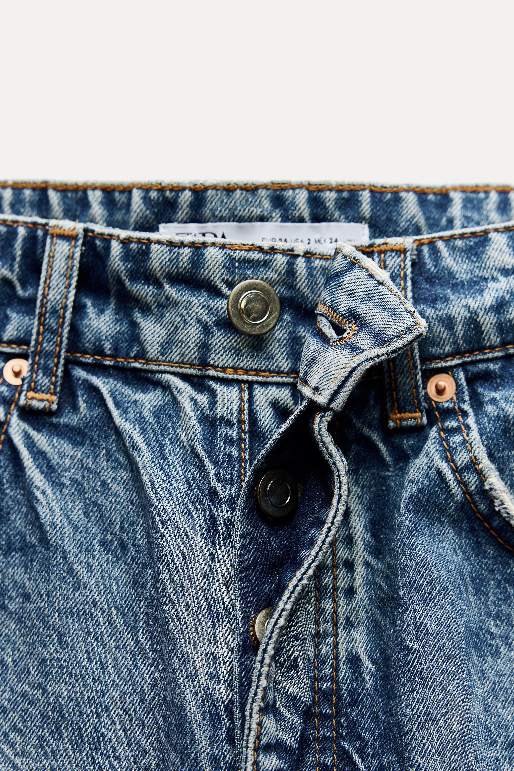 STRAIGHT LEG FULL LENGTH Z1975 JEANS WITH A HIGH WAIST - Mid