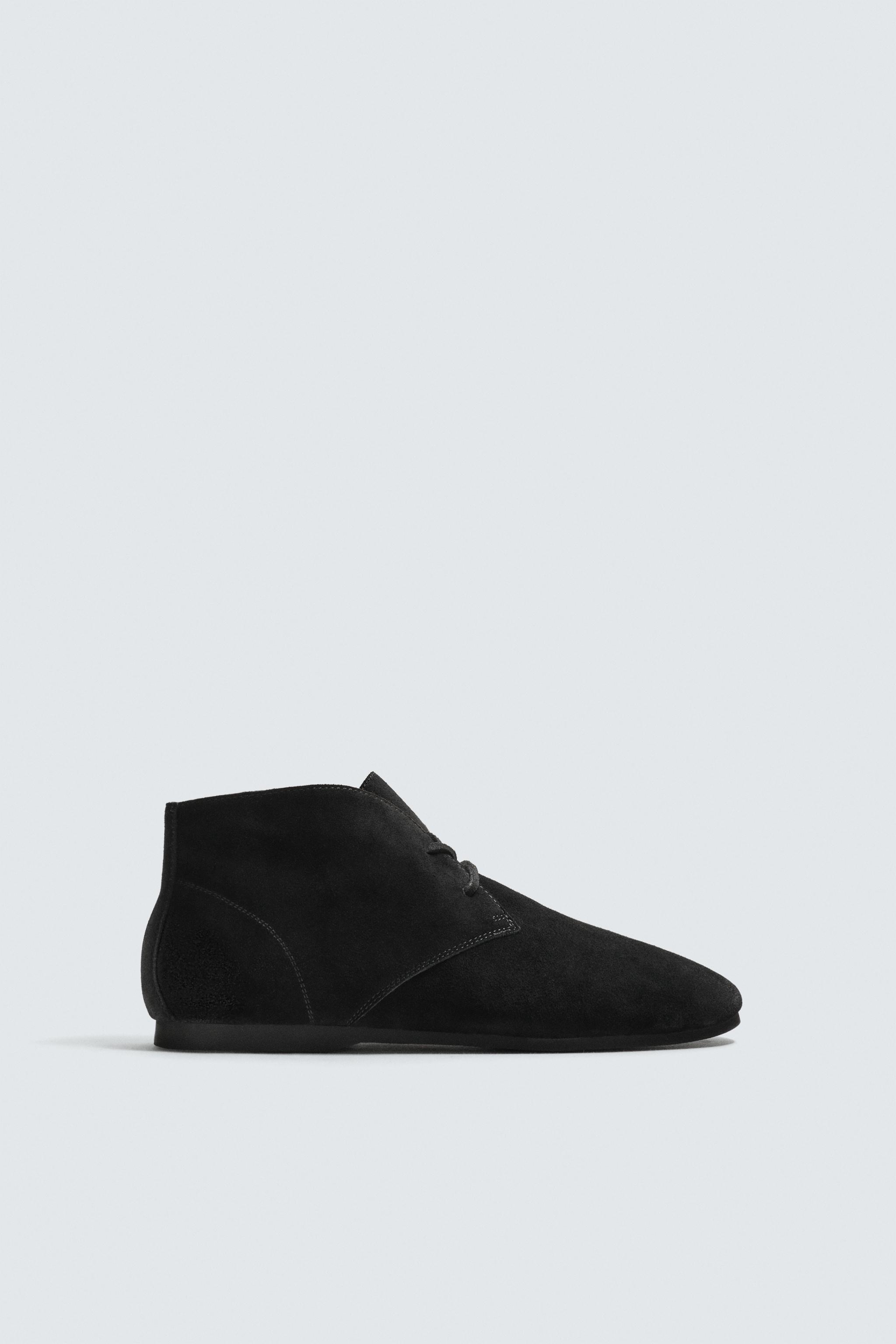 BOTTES EN CUIR À SEMELLES VIBRAM® AARON LEVINE X ZARA