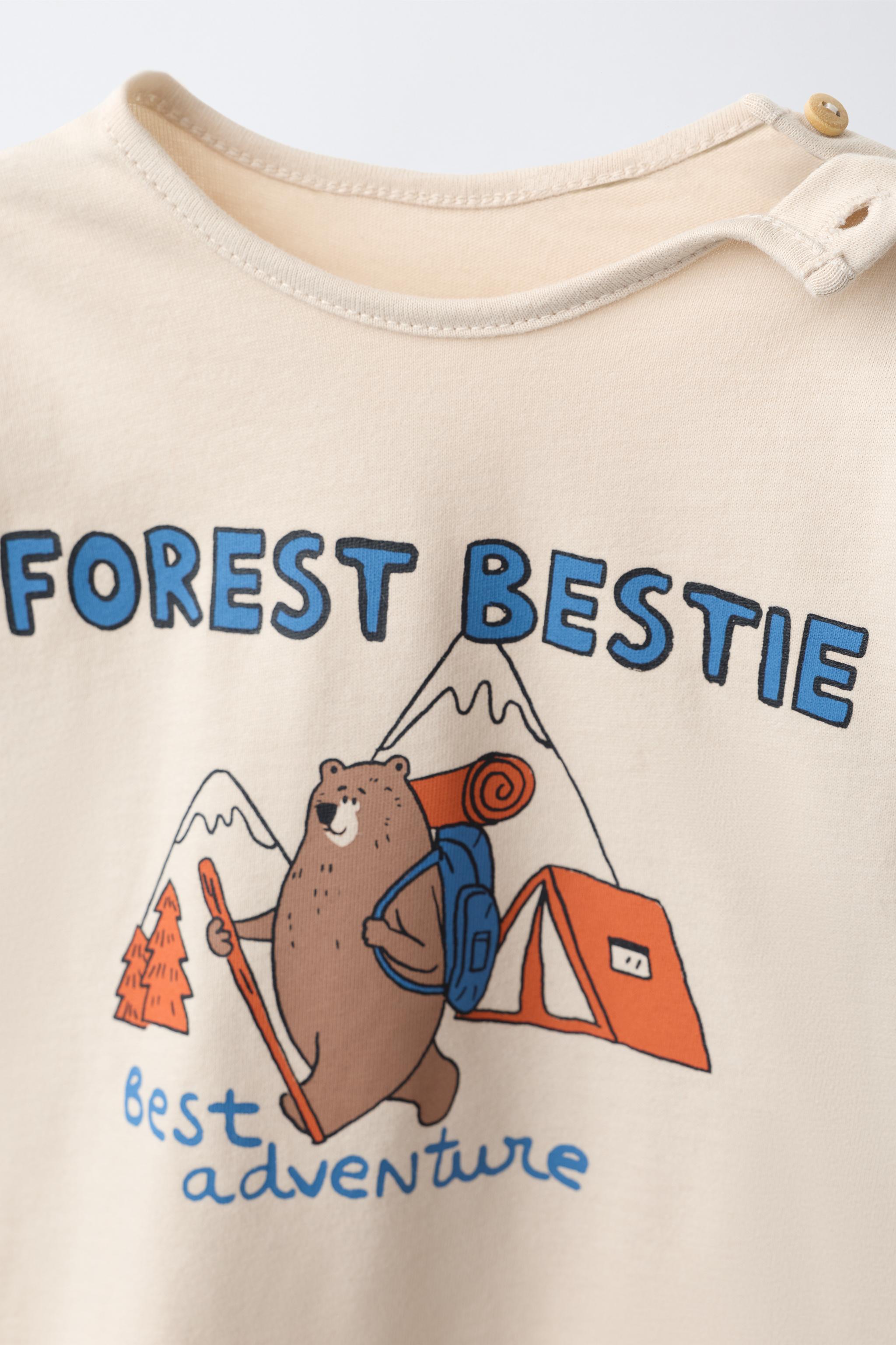 BEAR PRINT T-SHIRT