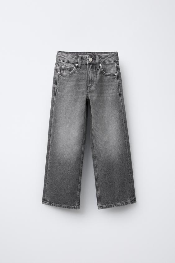 JEANS WIDE LEG ESTRELLAS ANIMAL PRINT