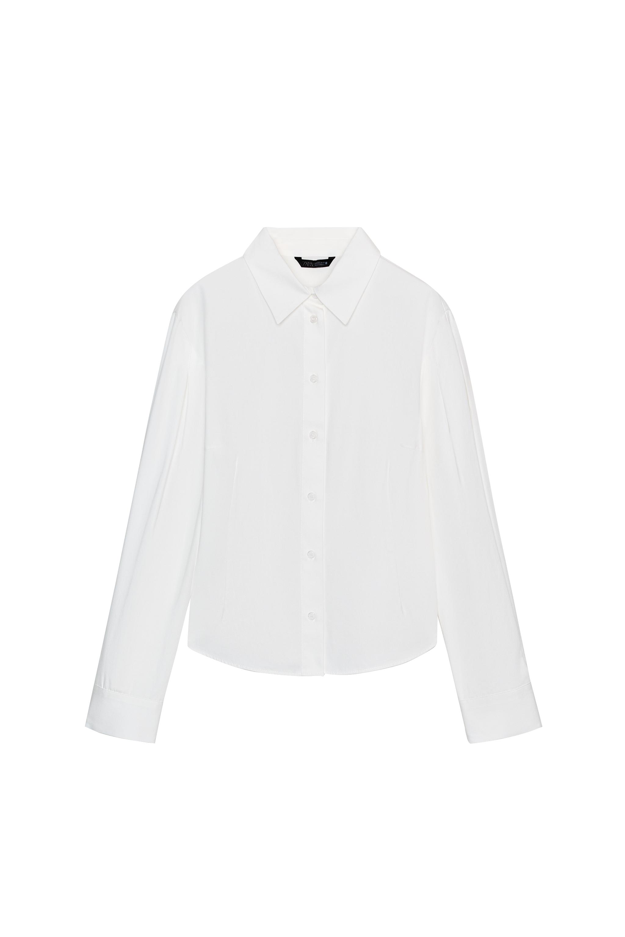 CAMISA PLIEGUES MANGA