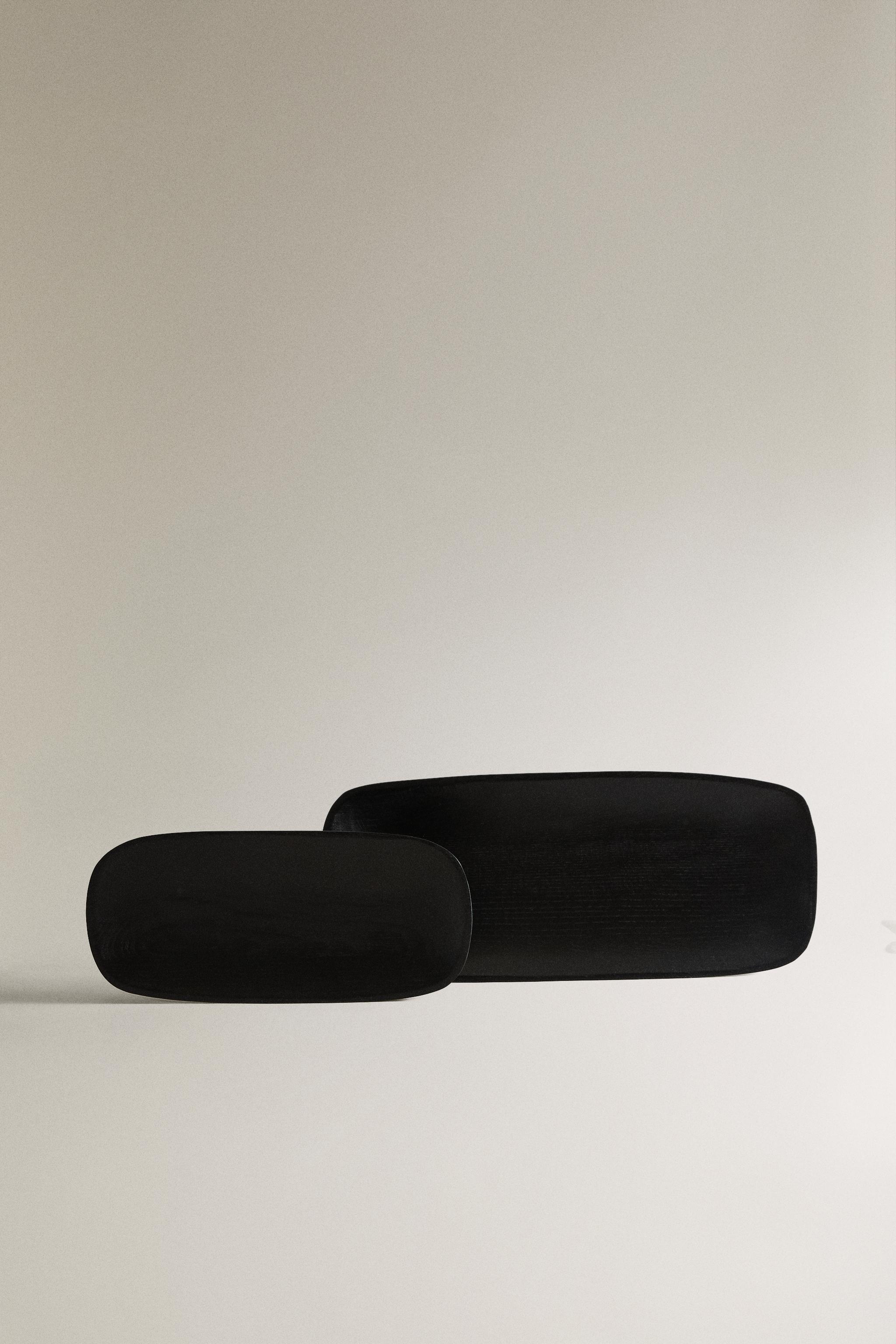 PLATEAU BOIS FONCÉ