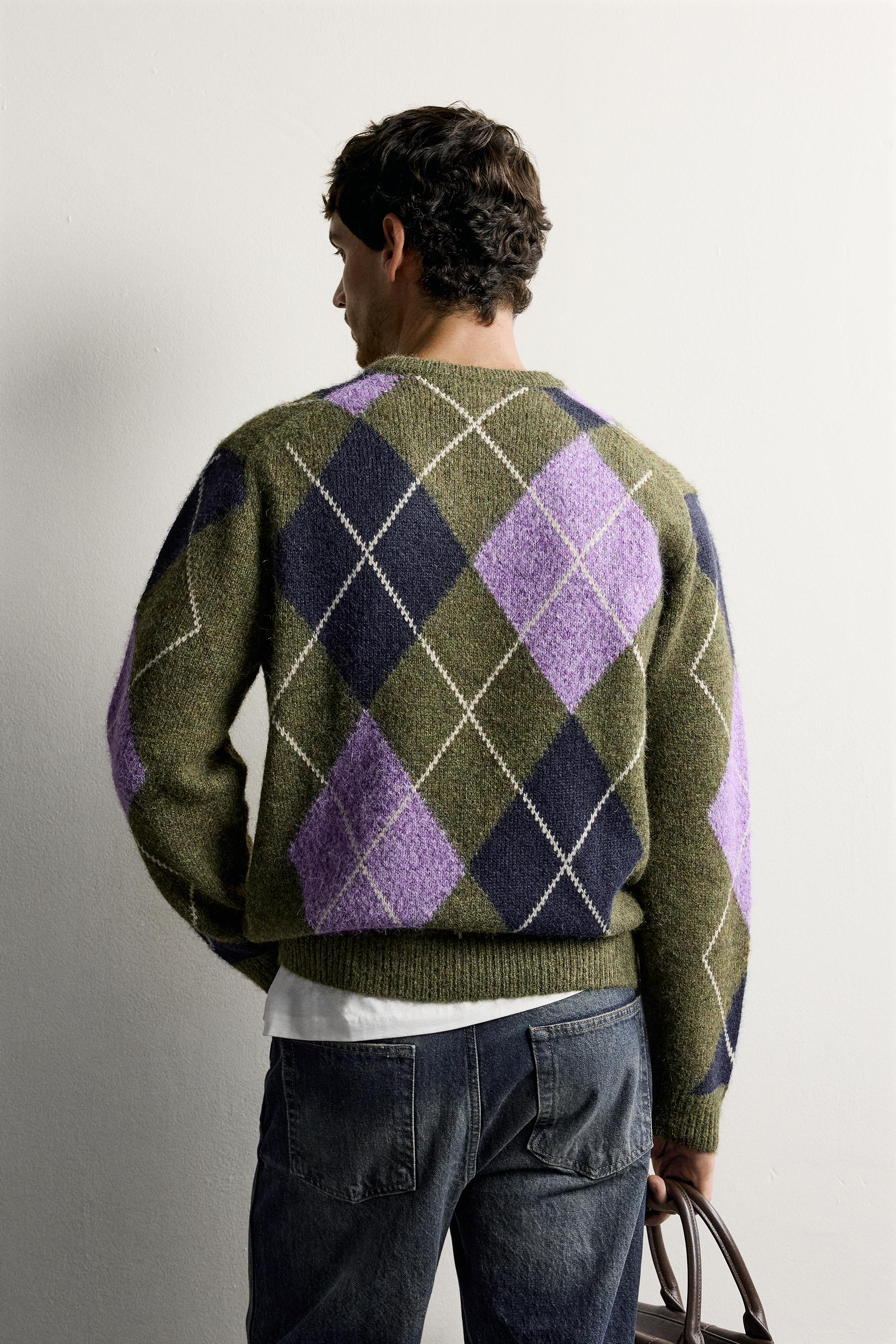PULL JACQUARD GÉOMÉTRIQUE