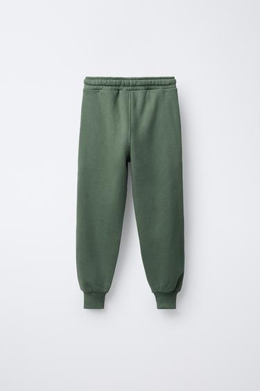 SLOGAN SWEATSHIRT AND JOGGERS SET - Mid-green by Zara - Image 5