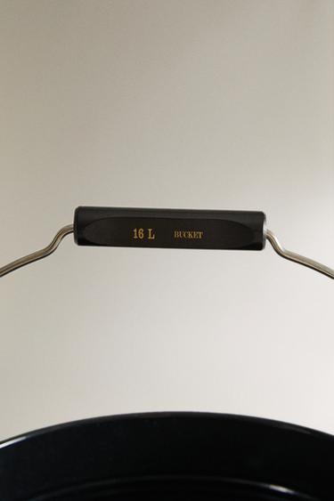 SEAU MÉTALLIQUE - Noir de Zara - Image 2