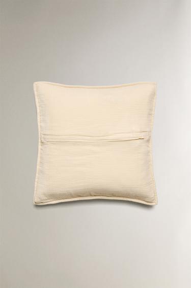 CHILDREN'S CUSHION COVER WITH SQUARES - Butter by Zara - Image 3
