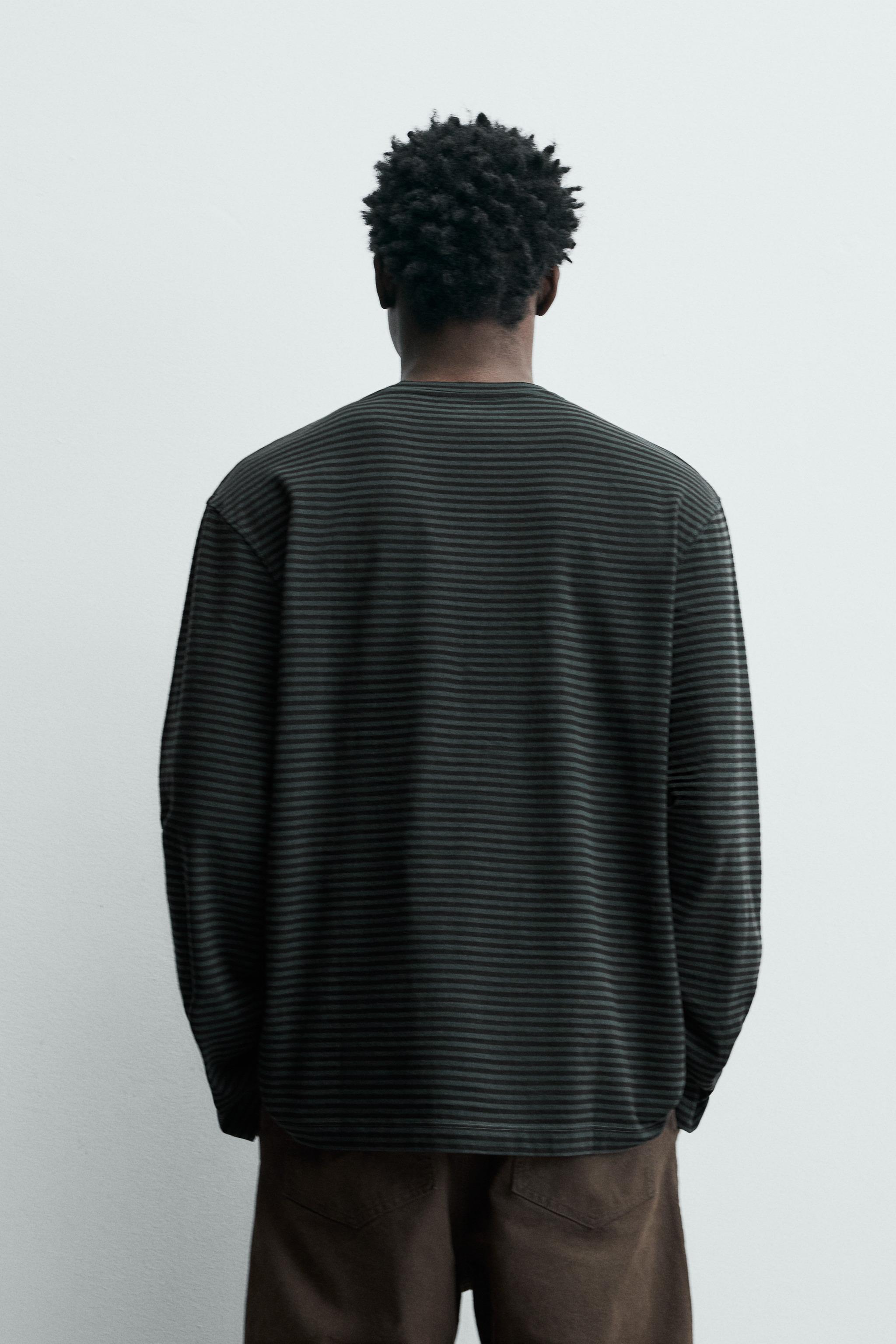 T-SHIRT RAYURES LAVÉES