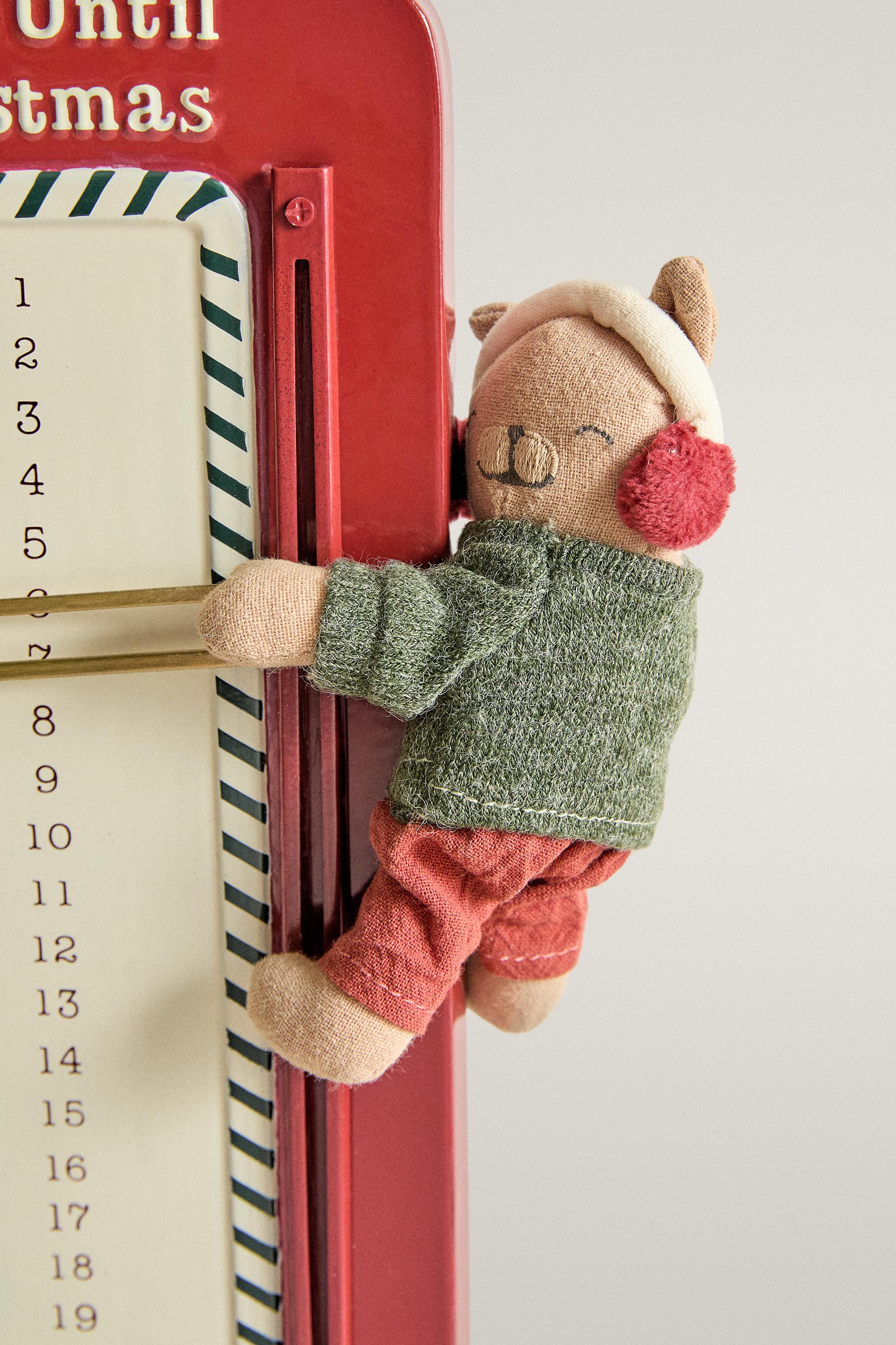 METAL CHRISTMAS ADVENT CALENDAR