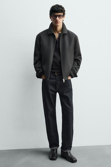 BOTA PIEL TACÓN - Negro de Zara - Imagen 0