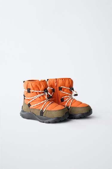 BOTA SNOW WATER REPELLENT - Naranja de Zara