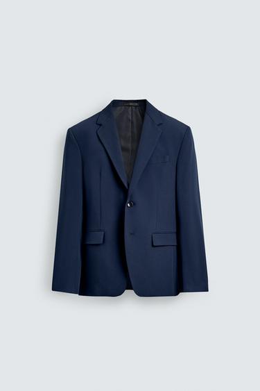 Zara COMFORT SUIT BLAZER - Ink blue