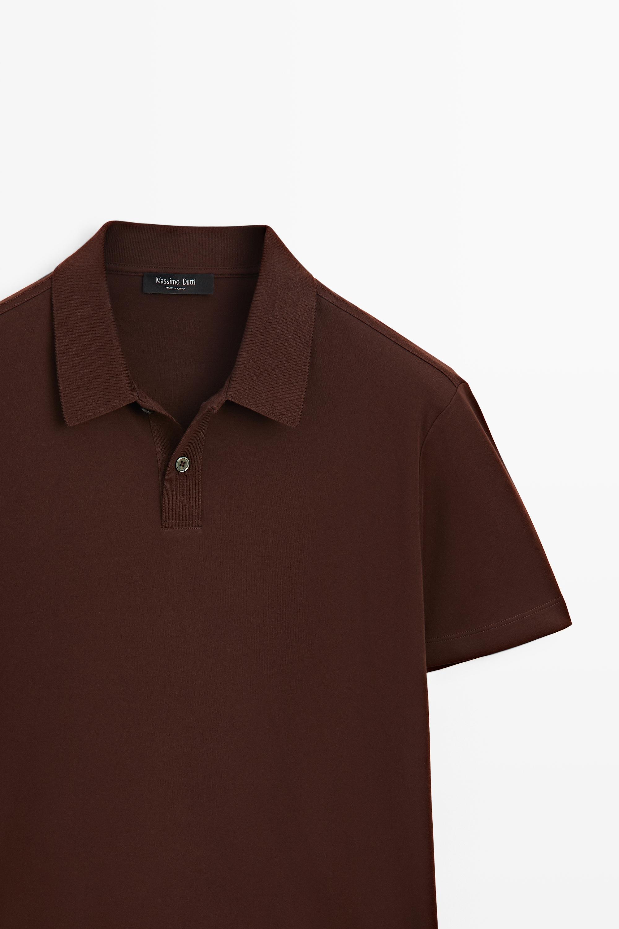 100% cotton short sleeve polo shirt