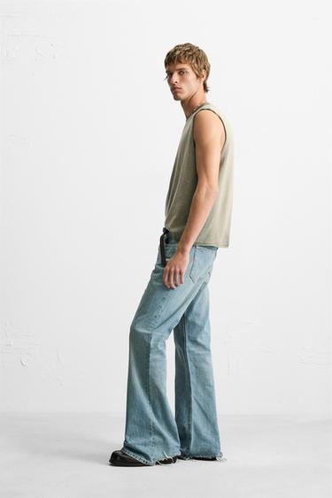 WASHED KNIT TANK TOP - washed green by Zara - Image 3