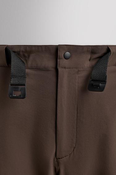 TECHNICAL CARGO TREKKING TROUSERS - Brown by Zara - Image 9